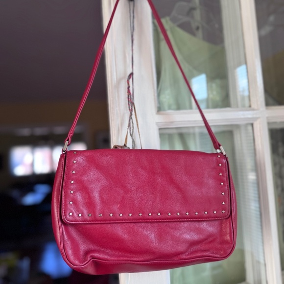 Aurielle hand shoulder bag in red - Picture 1 of 3